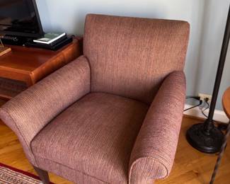 Upholstered Club lounge chair 