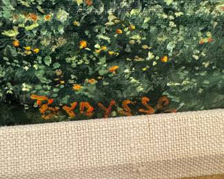 Breysse “Landscape” Original Painting with Merrill Chase Certificate