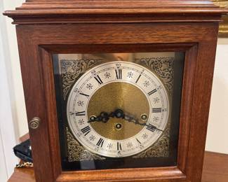 Franz Hermle West German Triple-Chime Mantel Clock