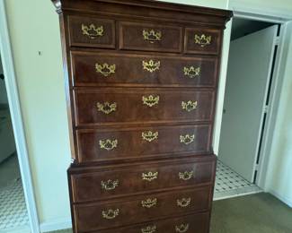 Henredon Aston Court Chippendale Style Highboy Chest