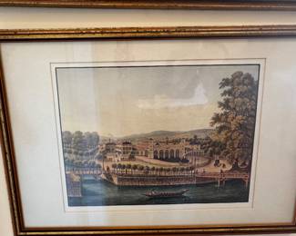 19th-Century European Architectural & City View Prints