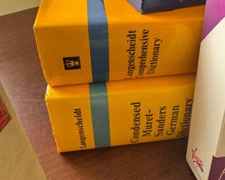 Langenscheidt German Dictionaries Two-Volume Set