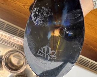 Ex Bor Italian Iridescent Sculptural Art Glass