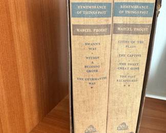 Marcel Proust Remembrance of Things Past Two-Volume Hardcover Boxed Set – Random House