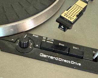 Garrard DD75 Direct Drive Turntable with Pitch Control, Automatic Tonearm & Dust Cover
