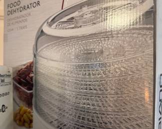 Ambiano 125W Five-Tray Electric Food Dehydrator with Original Box