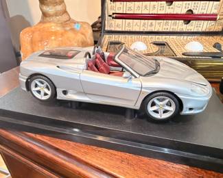 Diecast Ferrari 360 Spider model car, 1:18 scale