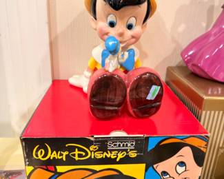 Schmid Walt Disney Pinocchio figurine with box