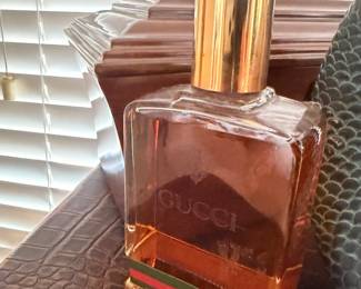 Large Gucci perfume factice display bottle
