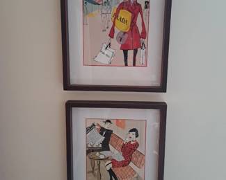 Limited Edition pair of prints