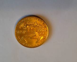 Obverse of 10.00 1993 U.S. gold coin.