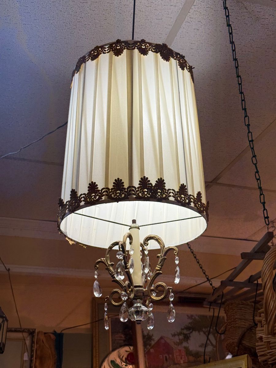 Beautiful Hollywood Regency light fixture 