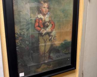 Vintage framed art