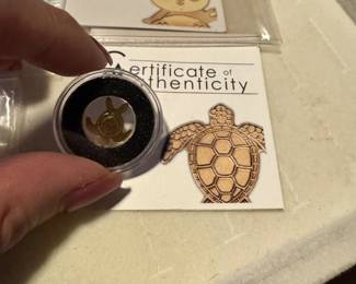 1/2 gram gold