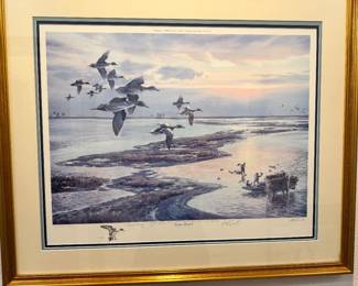 Late Start Herb Booth Signed Print