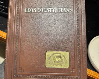 Leon County Texas Book