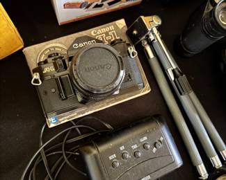 Vintage Cameras Canon A-1