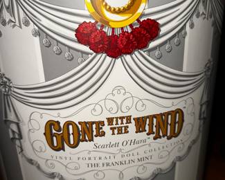 Gone With The Wind Trunk for Scarlet doll Sbd clothes 