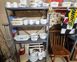 Tons of Vintage Pyres and Corning Ware