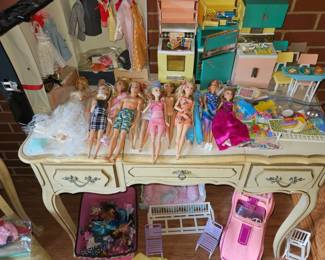 Various Barbie and Accessories