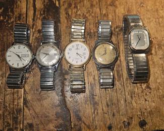 Various Vintage Watches
