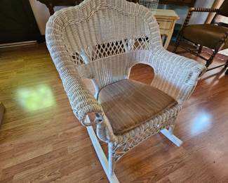 Wicker Rocking Chair