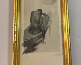 Nude Watercolor 1920’s