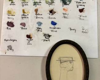 Paint palette art