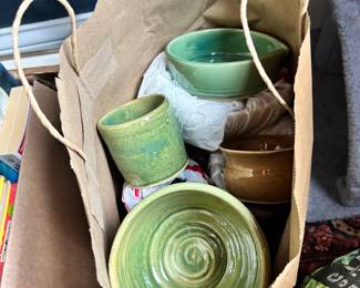 Handmade pottery