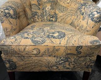 Vintage chair recovered