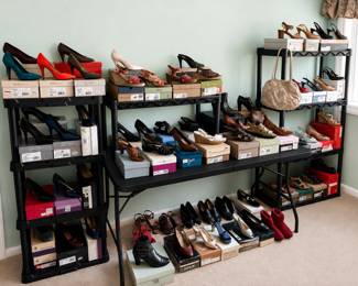 Large selection of shoes ( size 7 1/2)