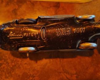 Schuco Patent Auto 1001 wind up tin toy - Germany 1946-'52
