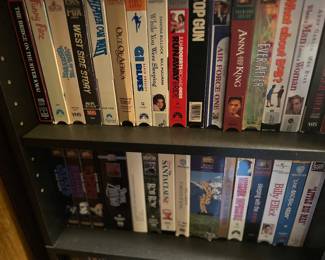DVD's, VHS tapes