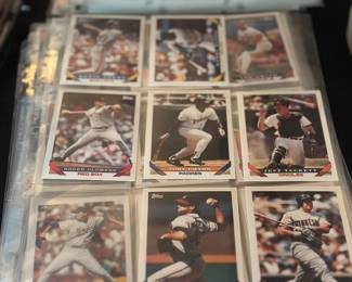 Baseball cards