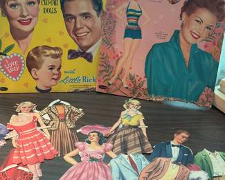 1950's paper dolls