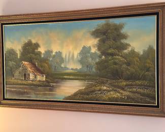 Beautiful oil on canvas