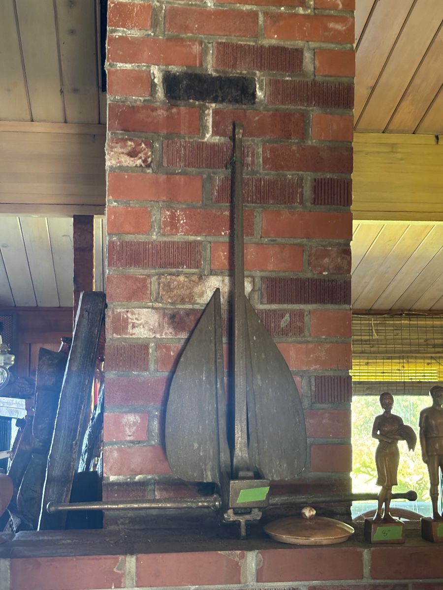 us navy bronze anchor