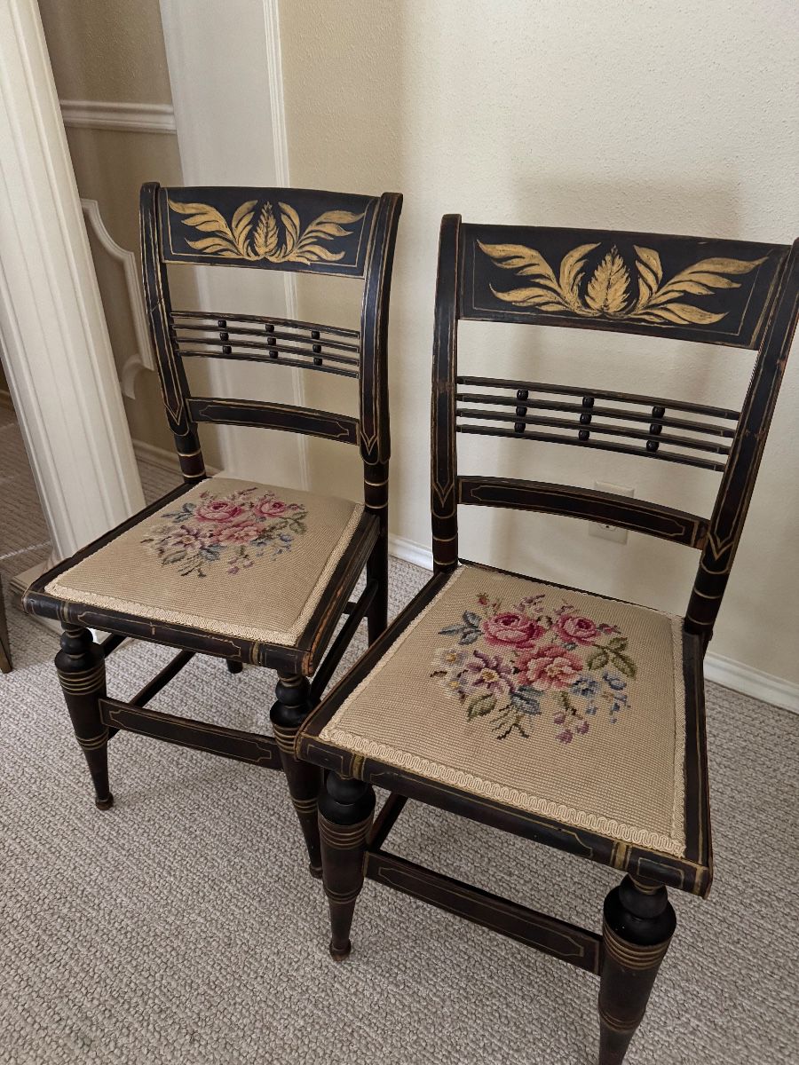 Hitchcock chairs