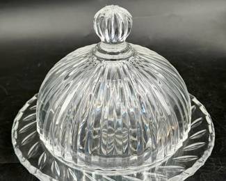 Lovely Glass Done Butter Dish