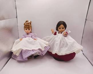 (2) Small Dolls