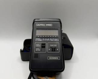 Gossen Ultra-Pro, a professional-grade light meter with Leather Case