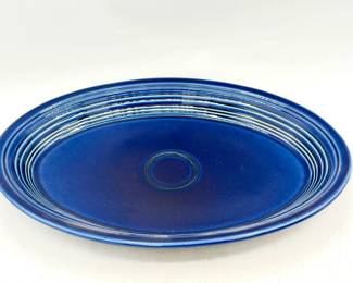 Homer Laughlin Fiesta Cobalt Blue serving platter