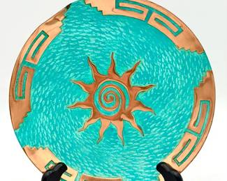 Made In Columbia Hanging Metal Sun Plate