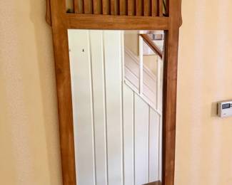 Prairie Mission style dressing mirror