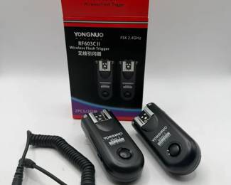 Yongnuo RF603C II Wireless Flash Trigger kit for Canon