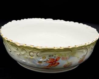 Signed Merkelsgrün Austria Console Bowl