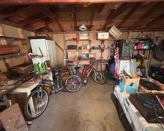 Bicycles and Other Garage Goods