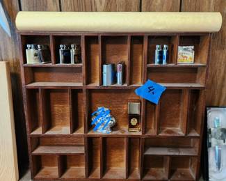 Lighters, Wood Display Shelf