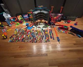 Hot Wheels - Cars, Carrying Cases, Ultimate Garage, Tracks, Playsets; Disney Cars