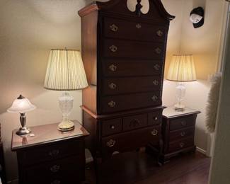 Cherry dressers set